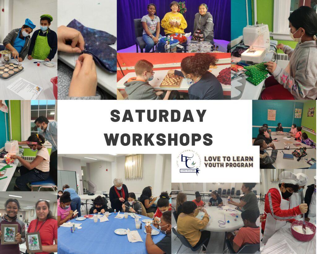 SATURDAY WORKSHOPS/COURSES – Love Brockton